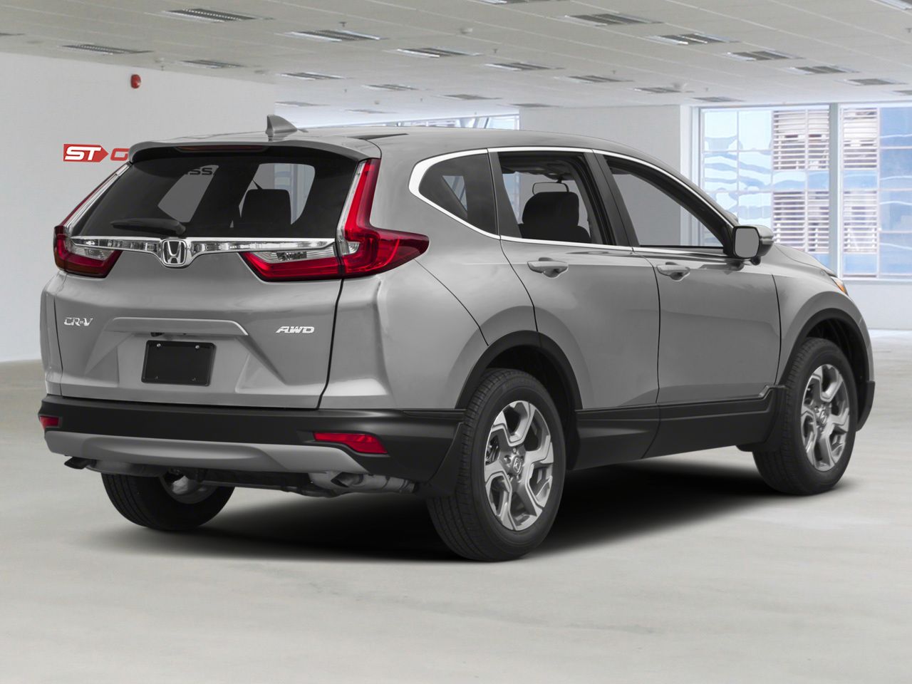 HONDA CR-V EX AWD 2017 Gris Saint-Georges - photo #2