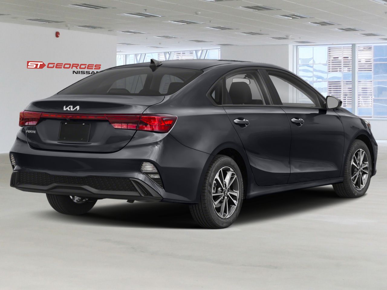 KIA FORTE LX 2023 Noir Saint-Georges - photo #1