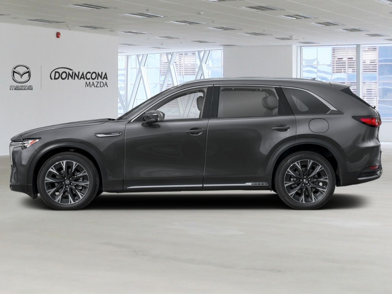 Mazda CX-90 hybride rechargeable 2026 Gris m&eacute;canique m&eacute;tallis&eacute; Donnacona - photo #1