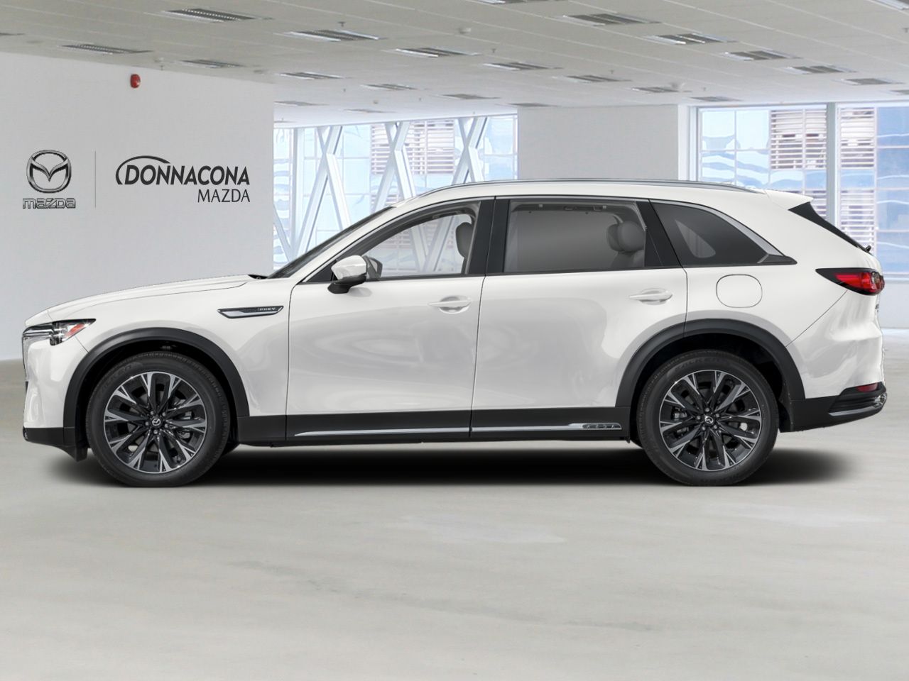 Mazda CX-90 hybride rechargeable 2026 Blanc rhodium m&eacute;tallis&eacute; Donnacona - photo #1