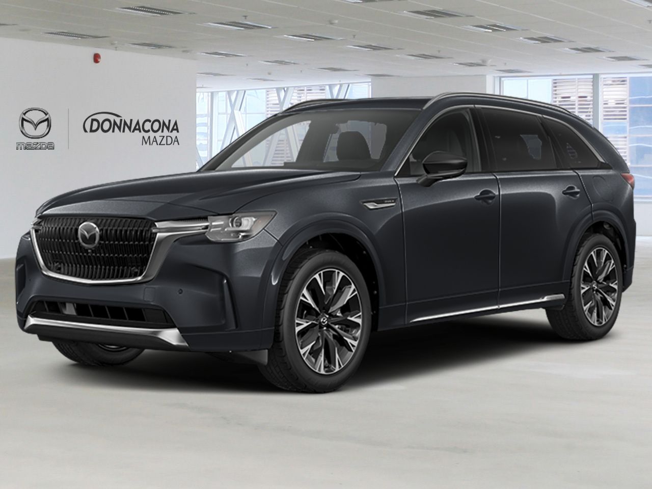 Mazda CX-90 hybride rechargeable 2026 Noir de jais mica Donnacona - photo #0