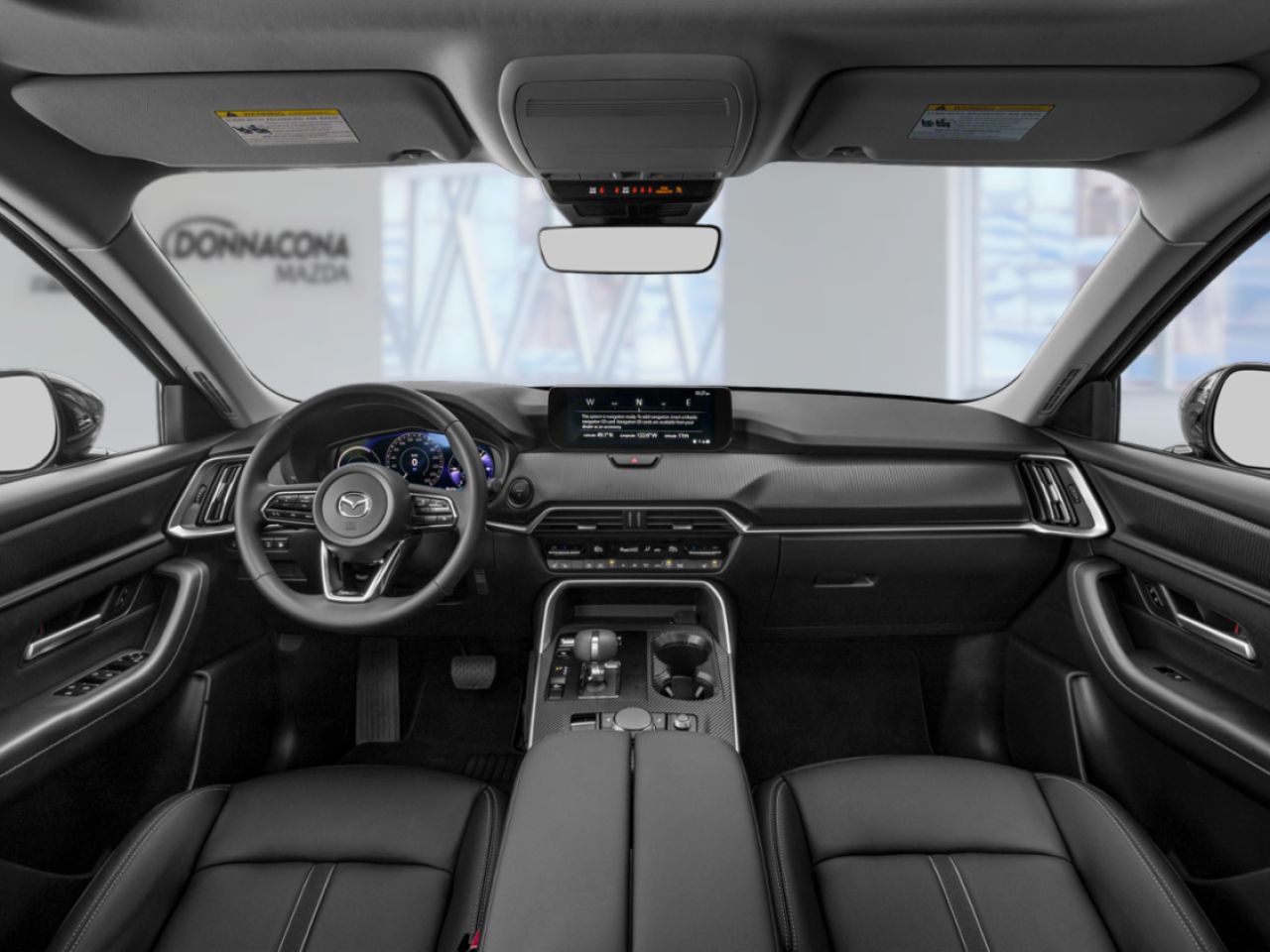 Mazda CX-90 hybride rechargeable 2026 Noir de jais mica Donnacona - photo #12