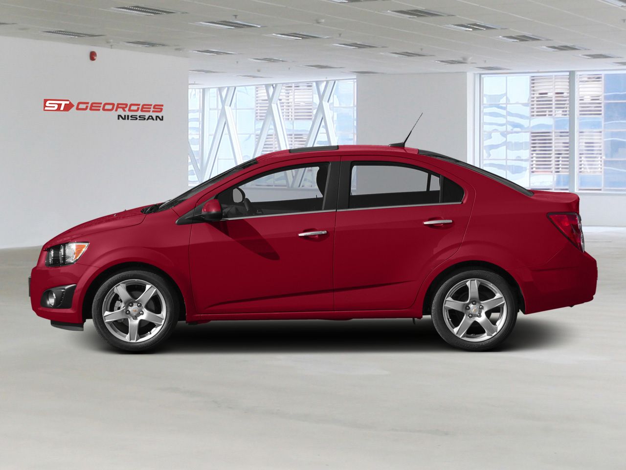 Chevrolet Sonic 2015 Rouge Saint-Georges - photo #2