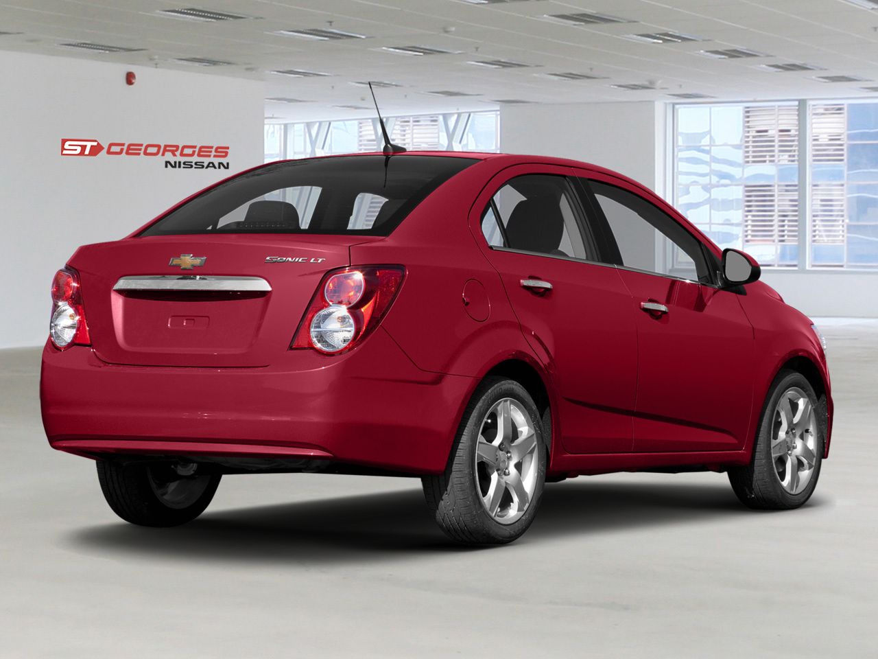 Chevrolet Sonic 2015 Rouge Saint-Georges - photo #1