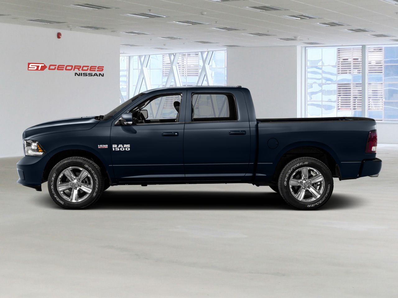 2016 Ram 1500 Blue Saint-Georges - photo #1