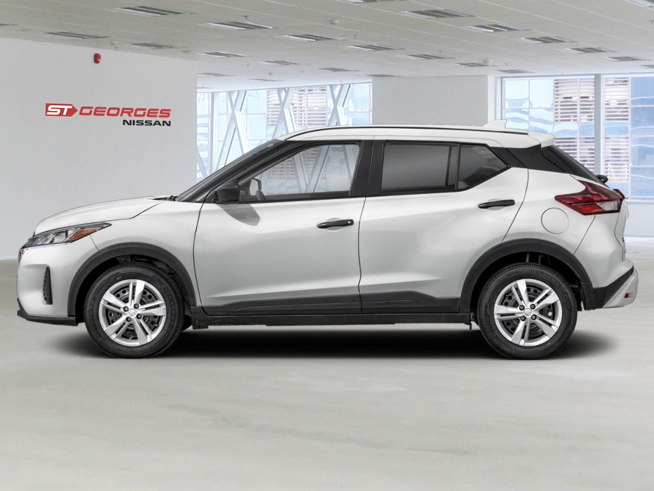 2022 Nissan Kicks White Saint-Georges - photo #1