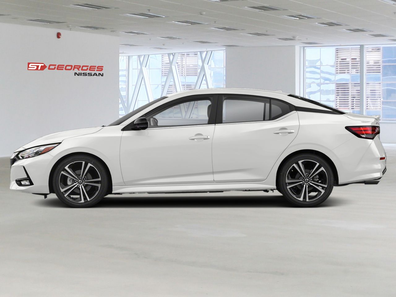 Nissan Sentra 2022 Blanc Saint-Georges - photo #2