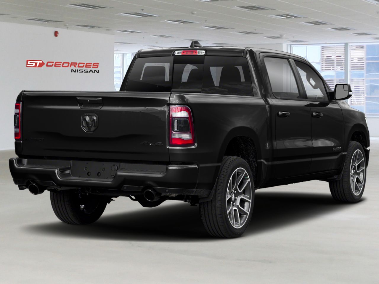Ram 1500 2019 Noir Saint-Georges - photo #2
