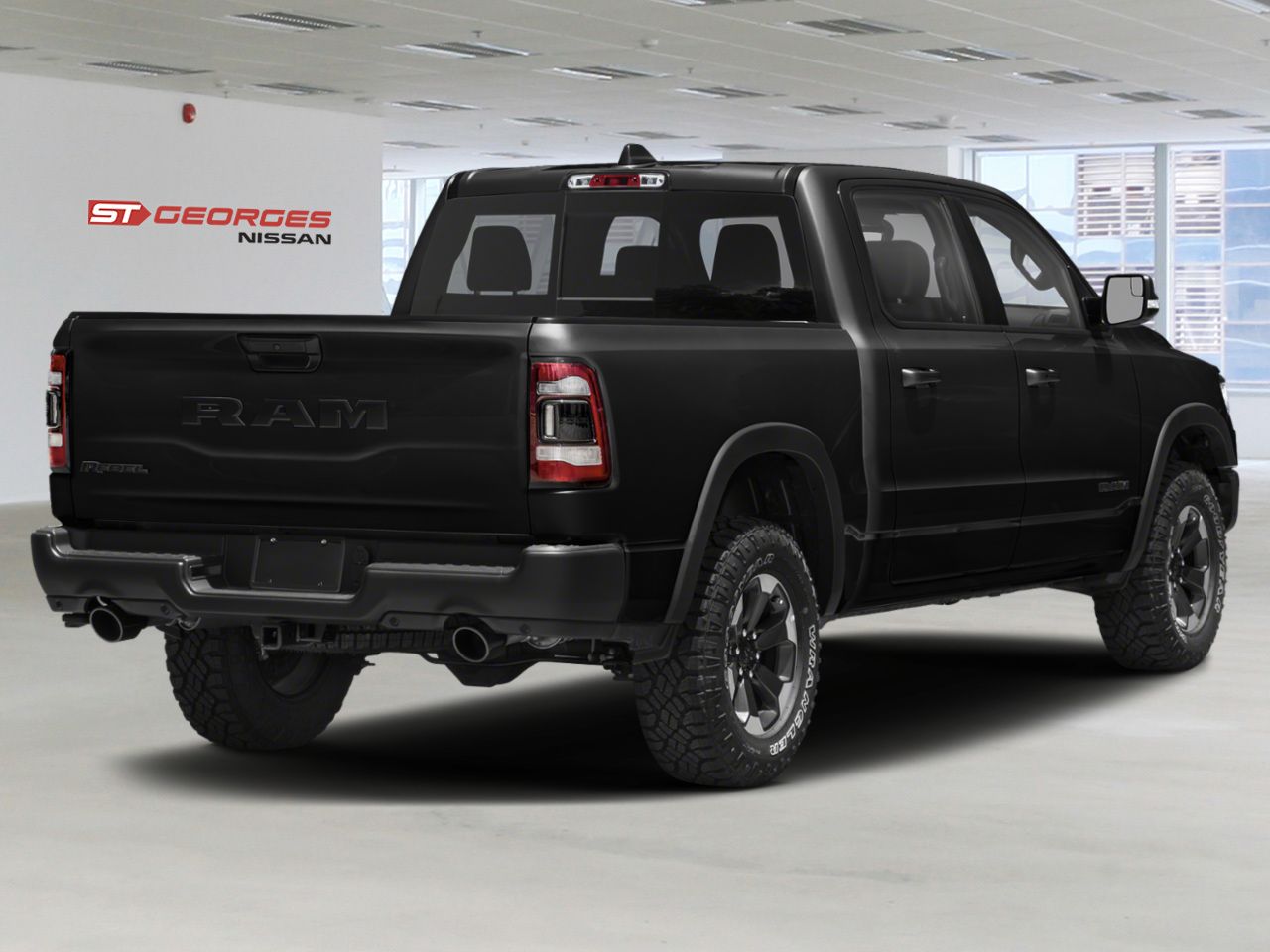 Ram 1500 2019 Noir Saint-Georges - photo #1