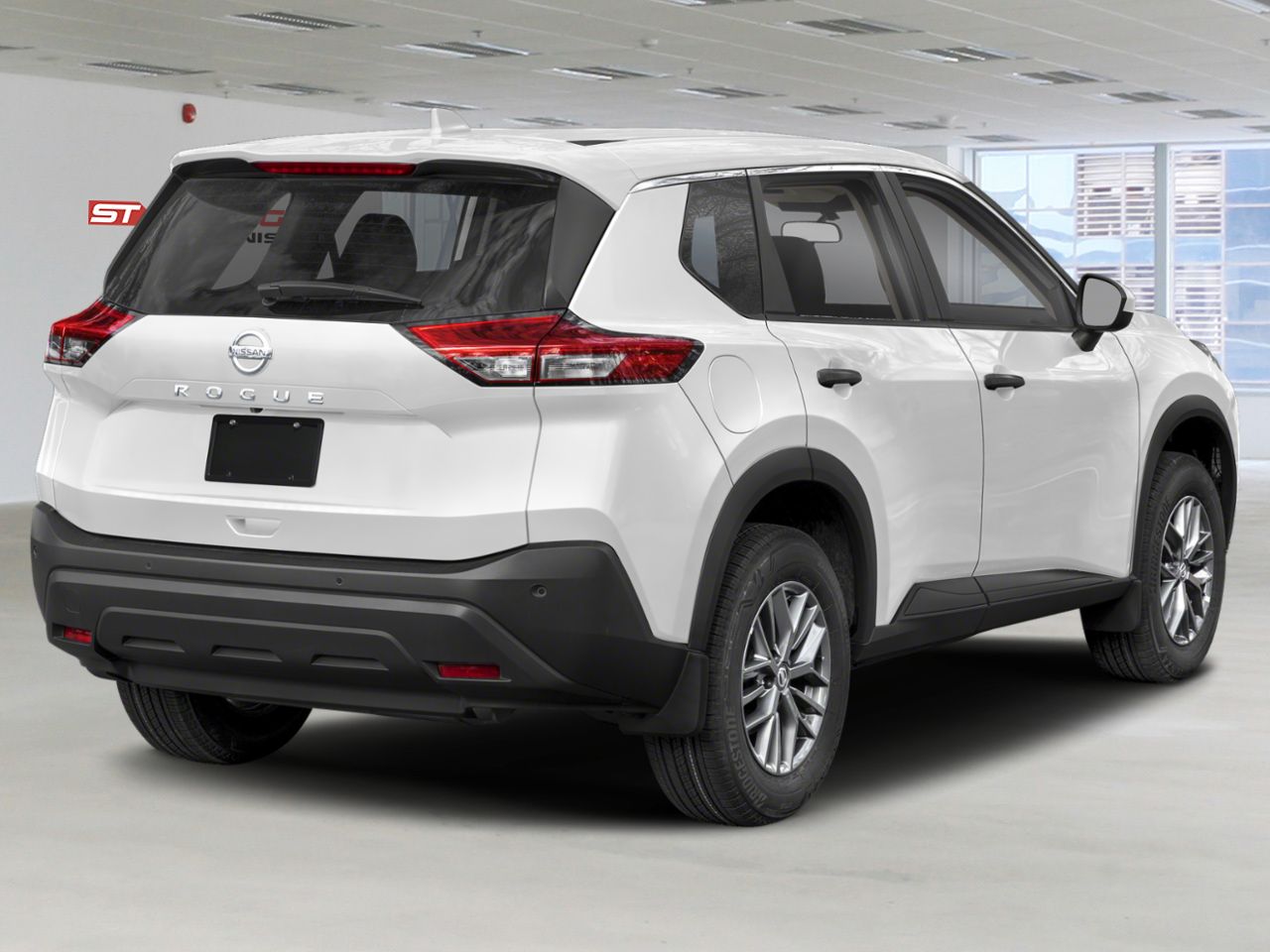2021 Nissan Rogue White Saint-Georges - photo #2