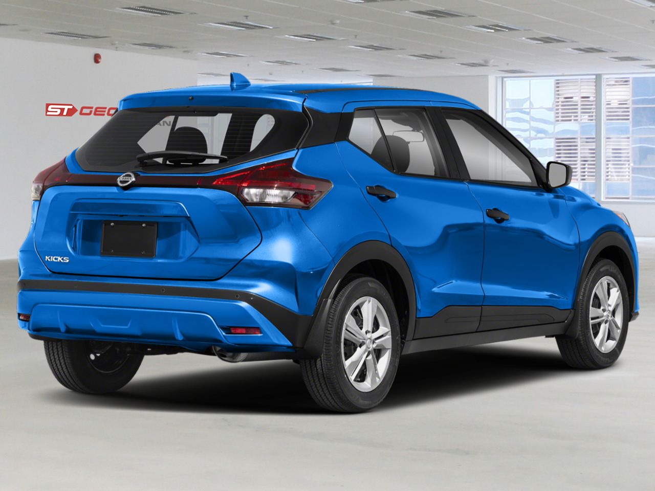 Nissan Kicks 2021 Bleu Saint-Georges - photo #1
