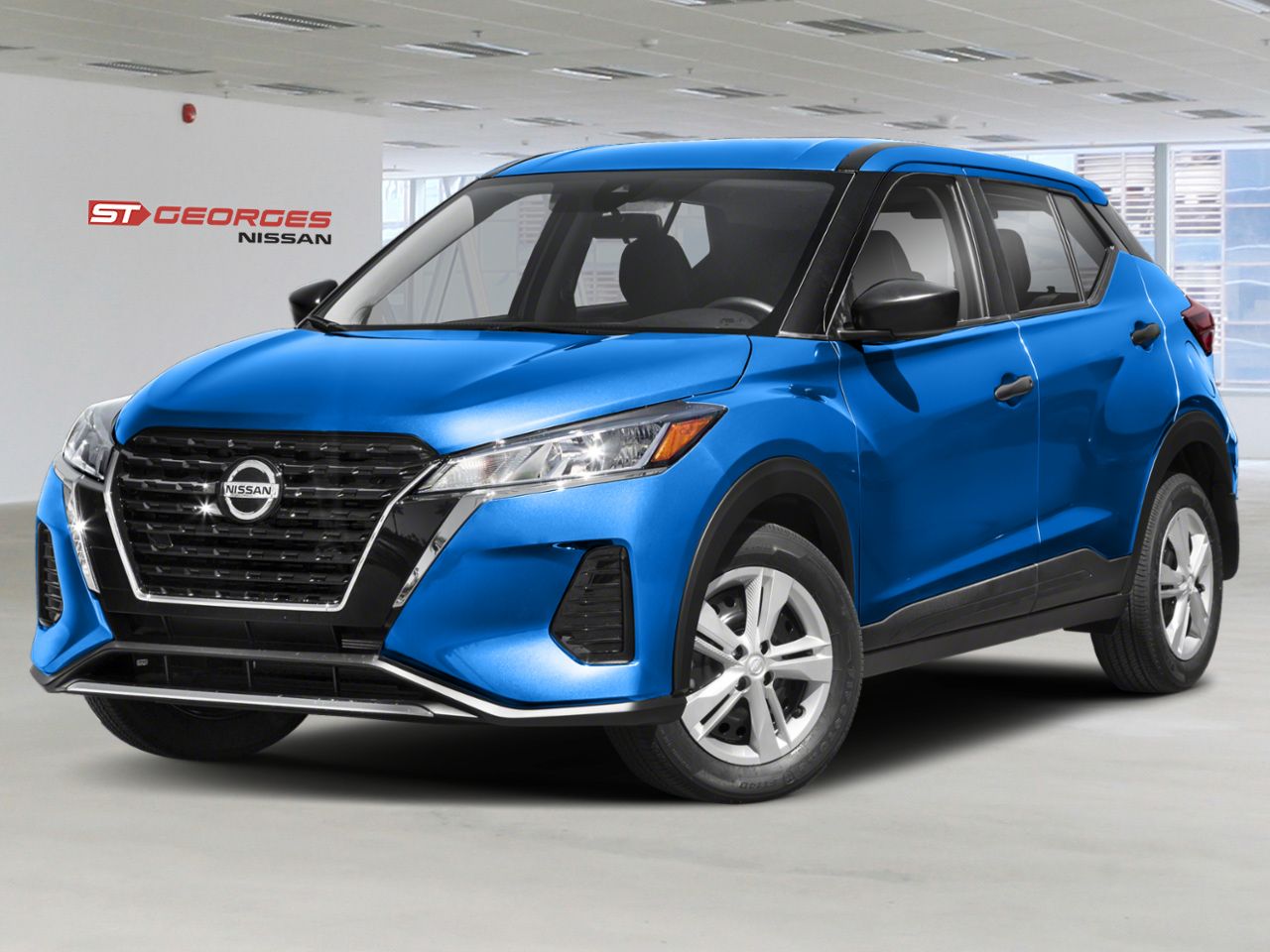 Nissan Kicks 2021 Bleu Saint-Georges - photo #0