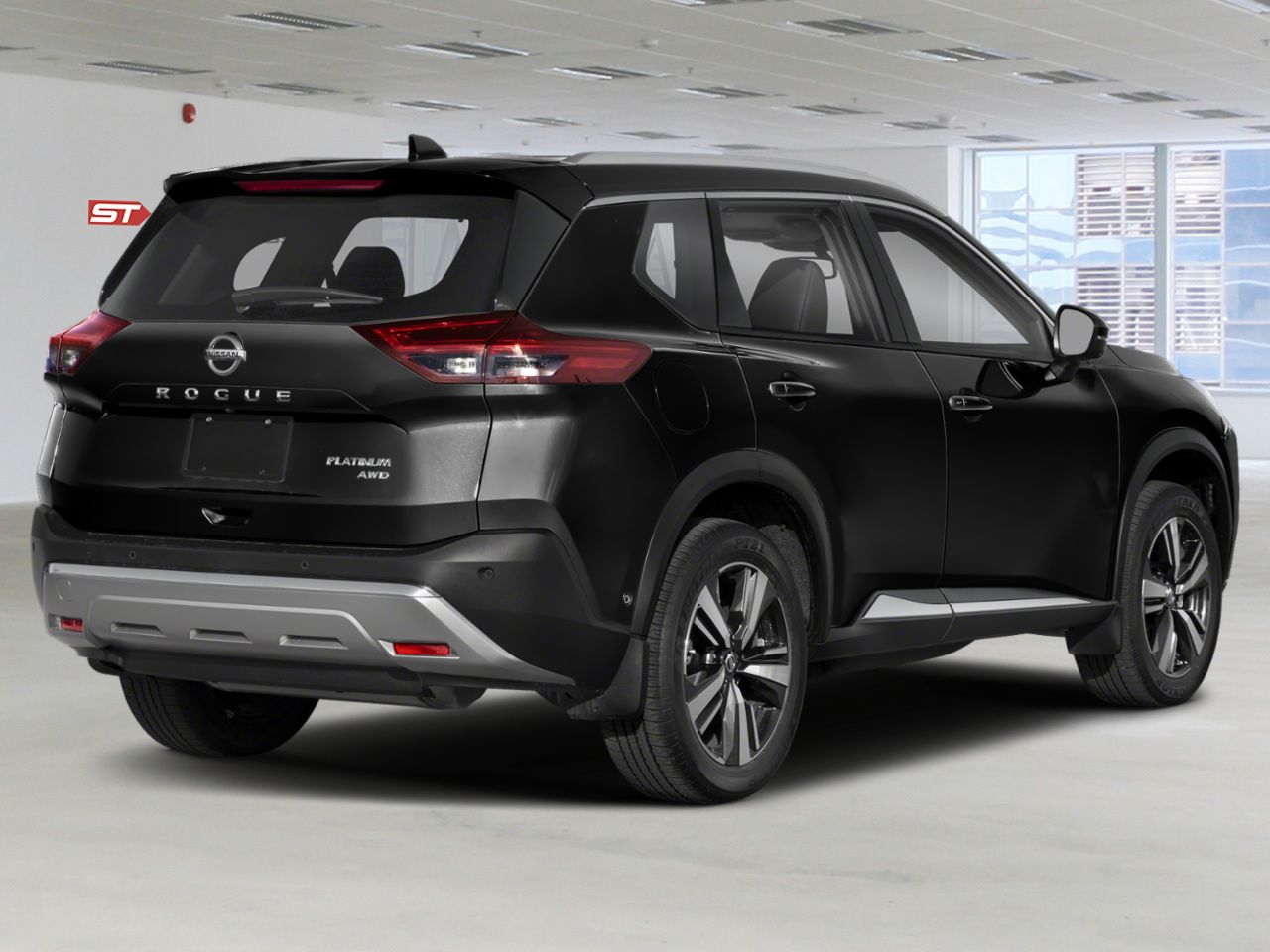 2021 Nissan Rogue Black Saint-Georges - photo #1