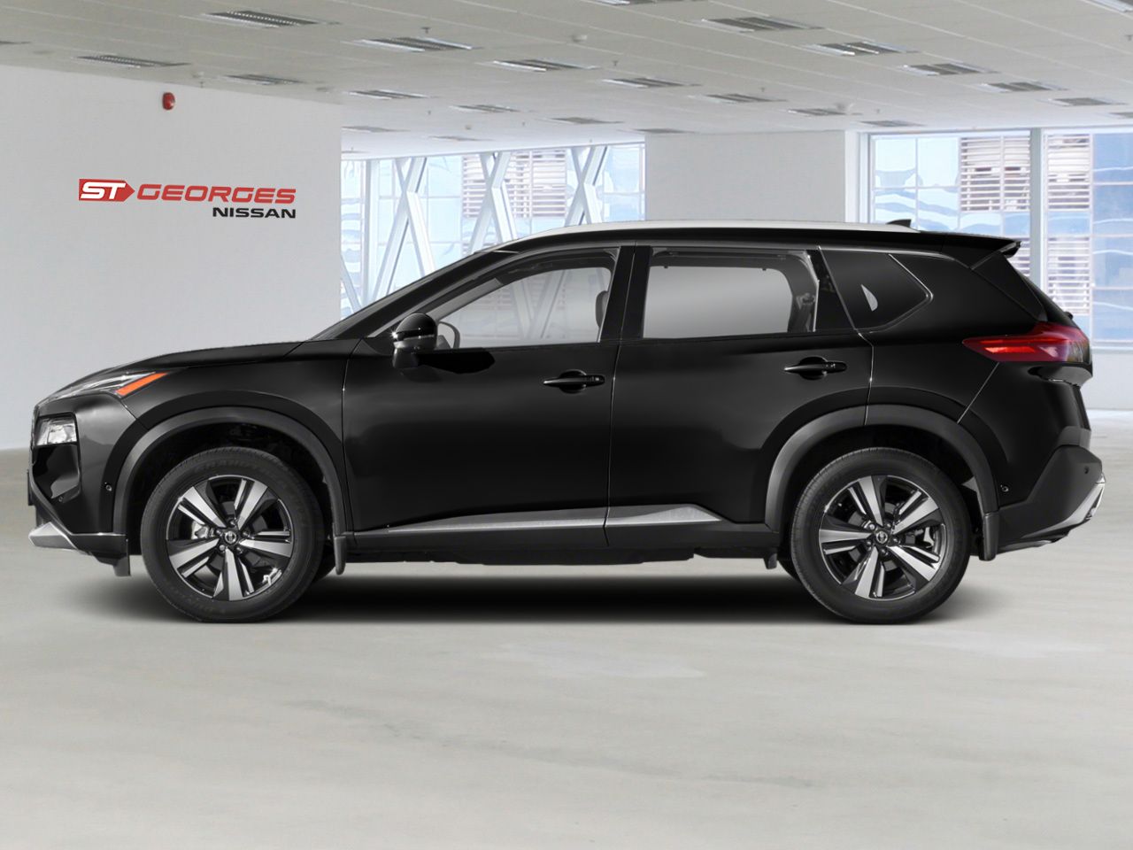 2021 Nissan Rogue Black Saint-Georges - photo #2