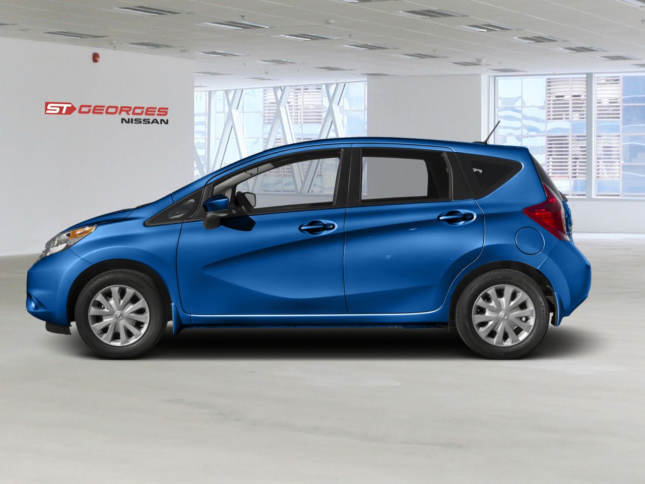Nissan Versa Note 2016 Bleu Saint-Georges - photo #1