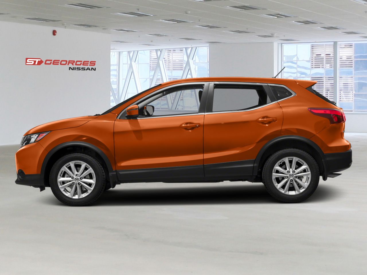 Nissan Qashqai 2017 Orange Saint-Georges - photo #2