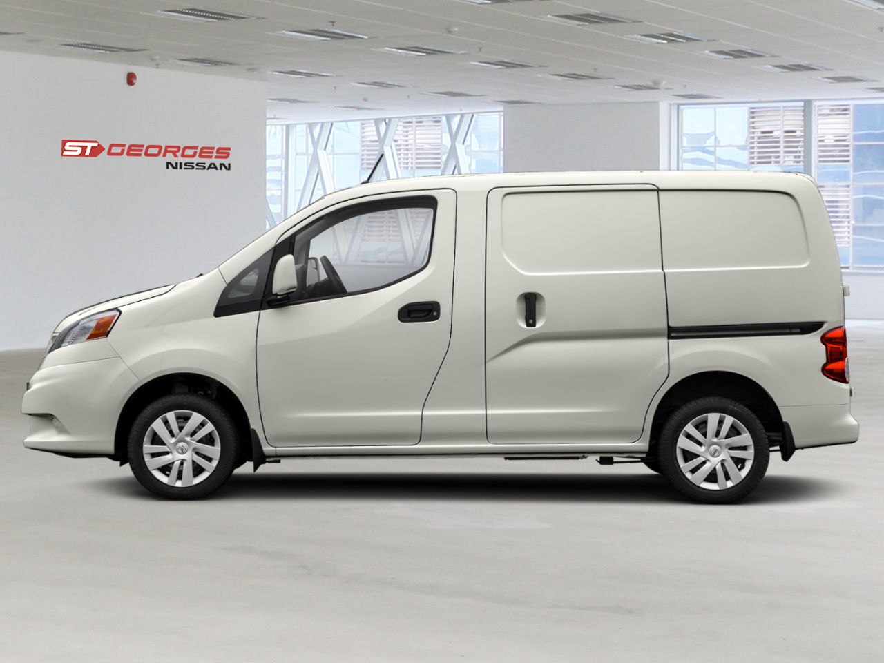 2020 Nissan NV200 Cargo compact White Saint-Georges - photo #2