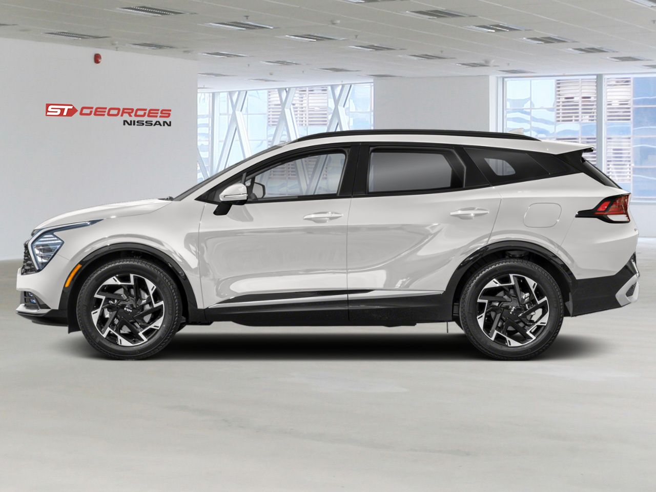 2024 Kia Sportage White Saint-Georges - photo #2