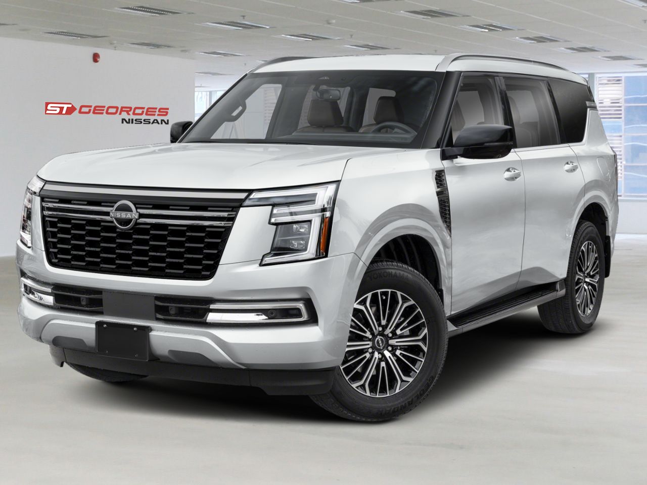 2026 NISSAN Armada Aspen White TriCoat Saint-Georges - photo #0