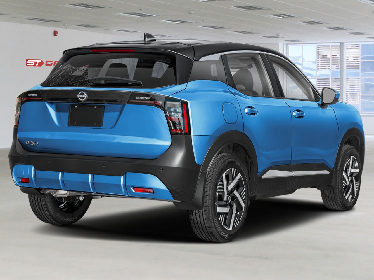NISSAN Kicks 2026 Bleu glacial arctique/Noir intense Saint-Georges - photo #1