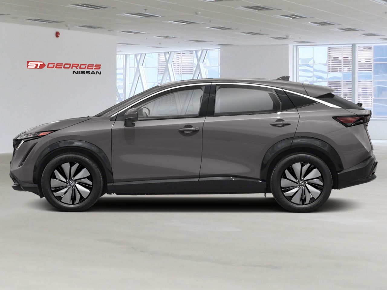 NISSAN ARIYA 2026 Gris poudre m&eacute;tallis&eacute; Saint-Georges - photo #1
