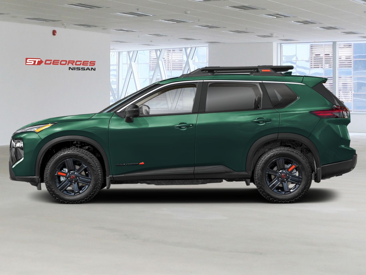 2026 NISSAN Rogue Obsidian Green Pearl Saint-Georges - photo #2