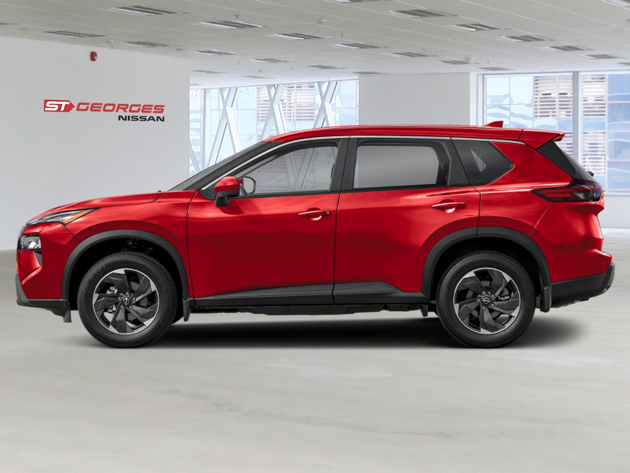 2026 NISSAN Rogue Scarlet Ember Tintcoat Saint-Georges - photo #1