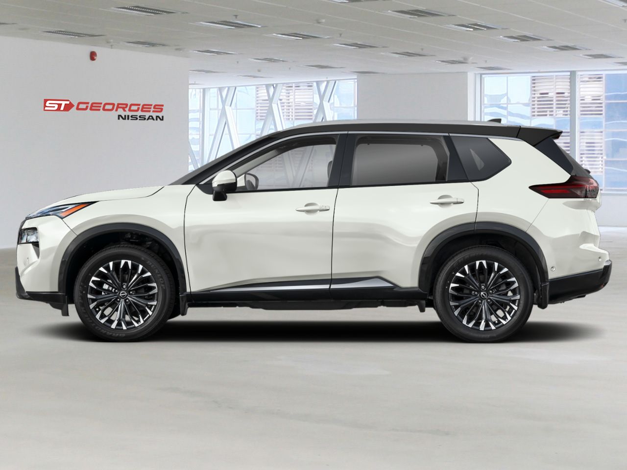 2026 NISSAN Rogue 2-Tone Everest White Tricoat Saint-Georges - photo #2