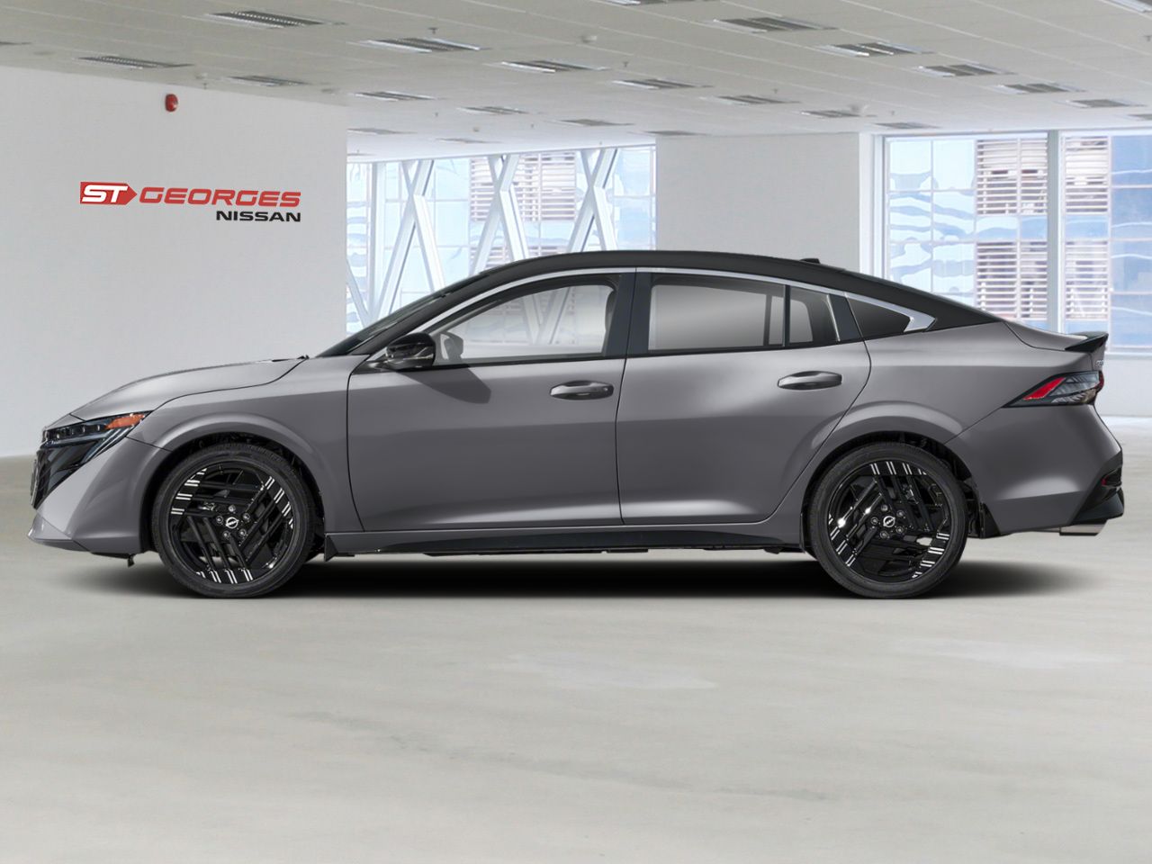 2026 NISSAN Sentra Atlantic Grey Metallicl/Super Black Saint-Georges - photo #2