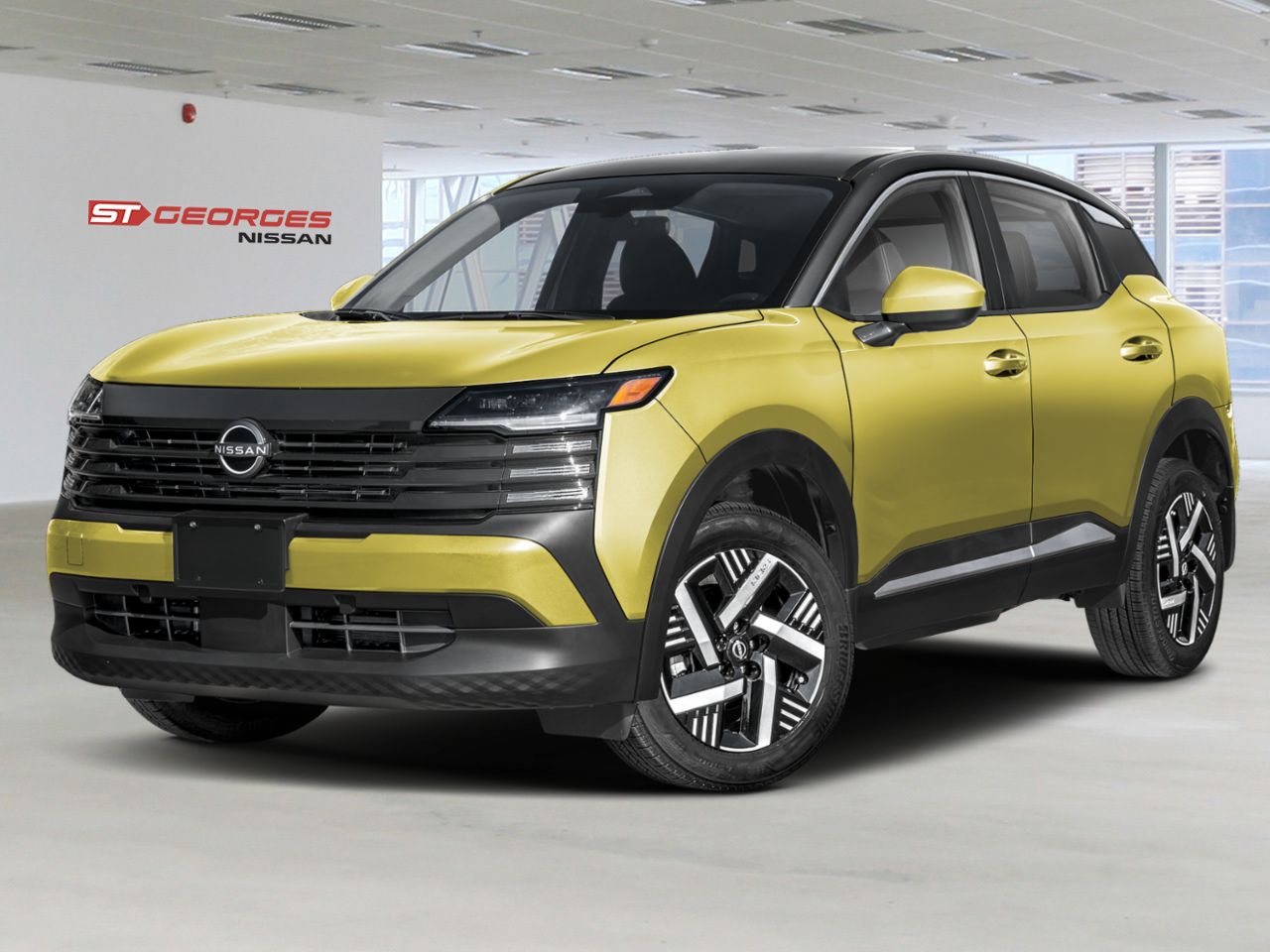 2026 NISSAN Kicks Yuzu Yellow Metallic/Super Black Saint-Georges - photo #0