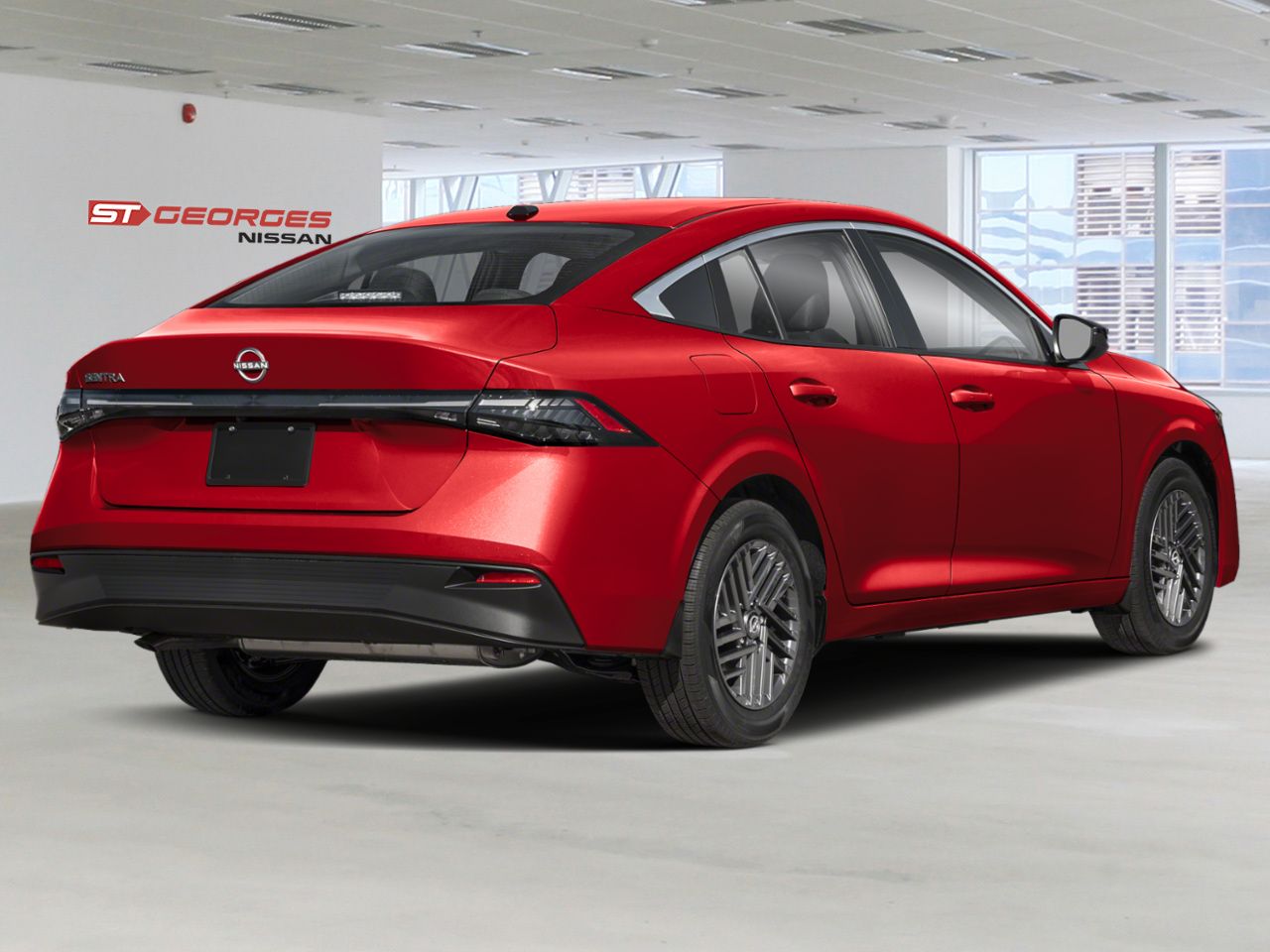 2026 NISSAN Sentra Scarlet Ember Tintcoat Saint-Georges - photo #2