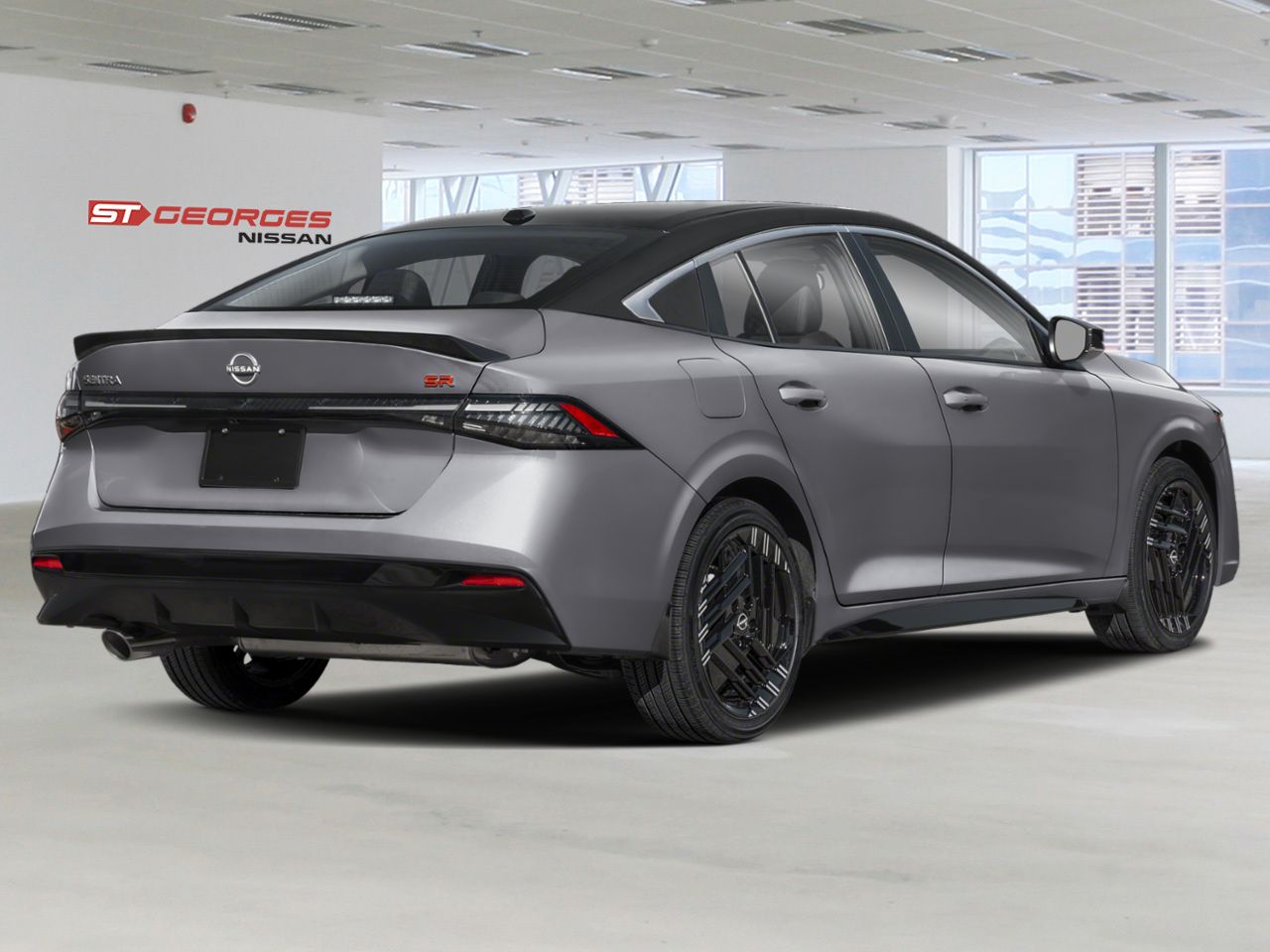 2026 NISSAN Sentra Atlantic Grey Metallicl/Super Black Saint-Georges - photo #1