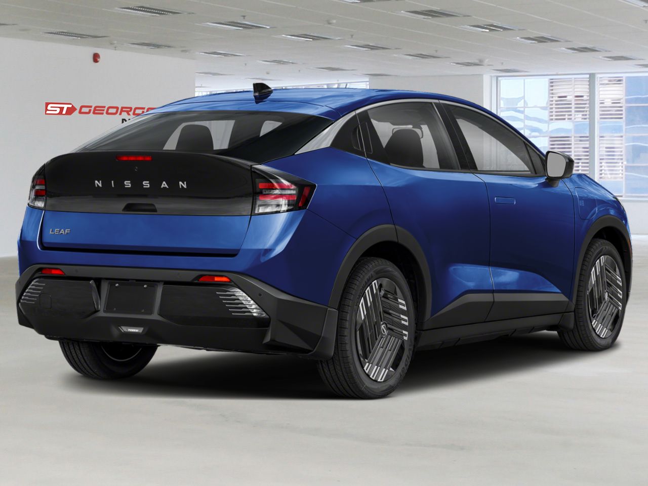 NISSAN LEAF 2026 Bleu oc&eacute;an profond nacr&eacute; Saint-Georges - photo #1