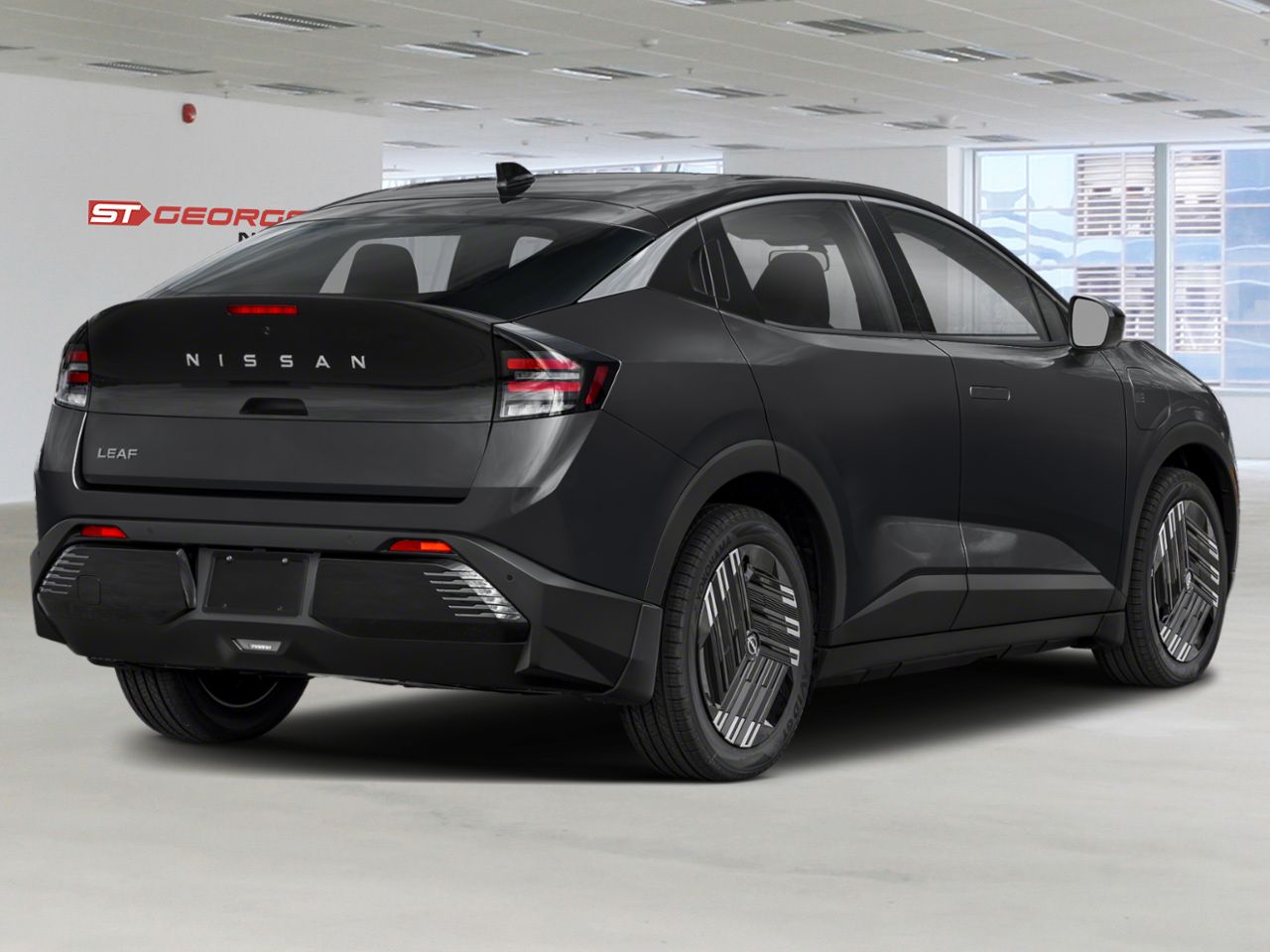 NISSAN LEAF 2026 Noir diamant nacr&eacute; Saint-Georges - photo #1