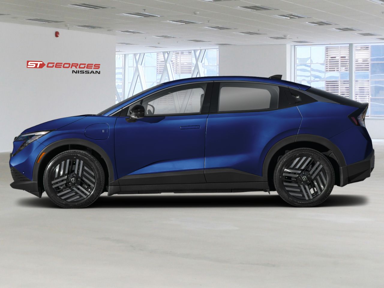 NISSAN LEAF 2026 Bleu oc&eacute;an profond nacr&eacute; Saint-Georges - photo #1