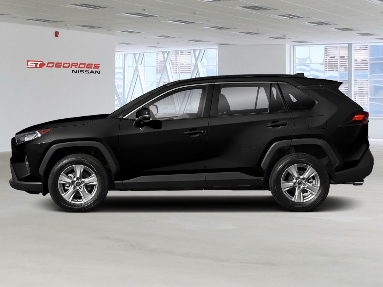 2021 Toyota RAV4 Black Saint-Georges - photo #2