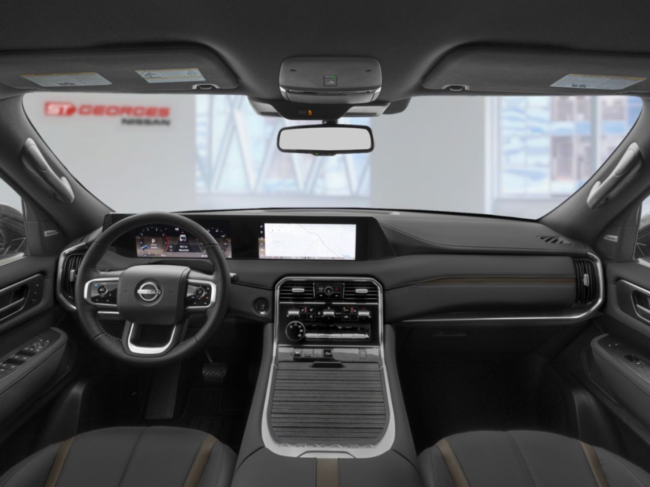 2026 NISSAN Armada Aspen White TriCoat Saint-Georges - photo #11