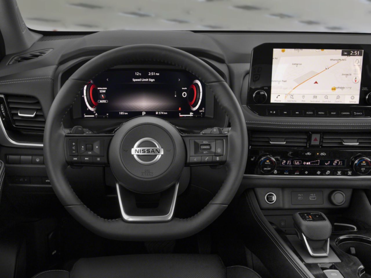 2021 Nissan Rogue Black Saint-Georges - photo #8