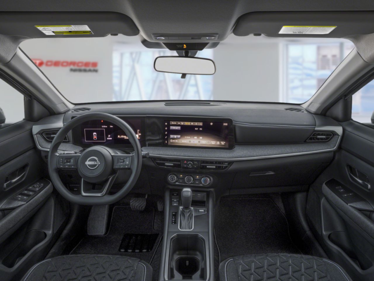 NISSAN Kicks 2026 Gris poudre m&eacute;tallis&eacute;/Couche teint&eacute;e Braise &eacute;carlate Saint-Georges - photo #7