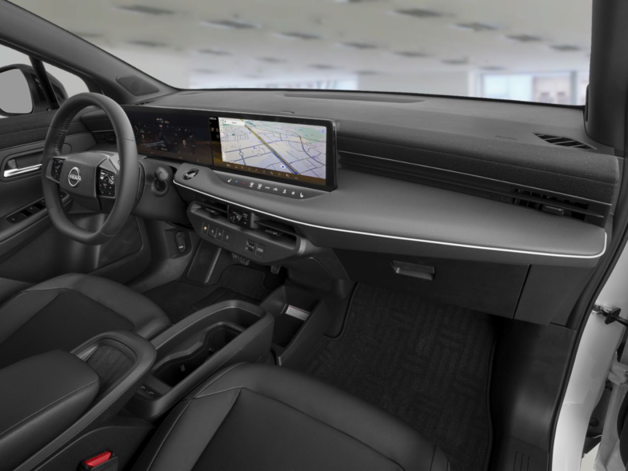 NISSAN LEAF 2026 Blanc Everest nacr&eacute; triple couche Saint-Georges - photo #8