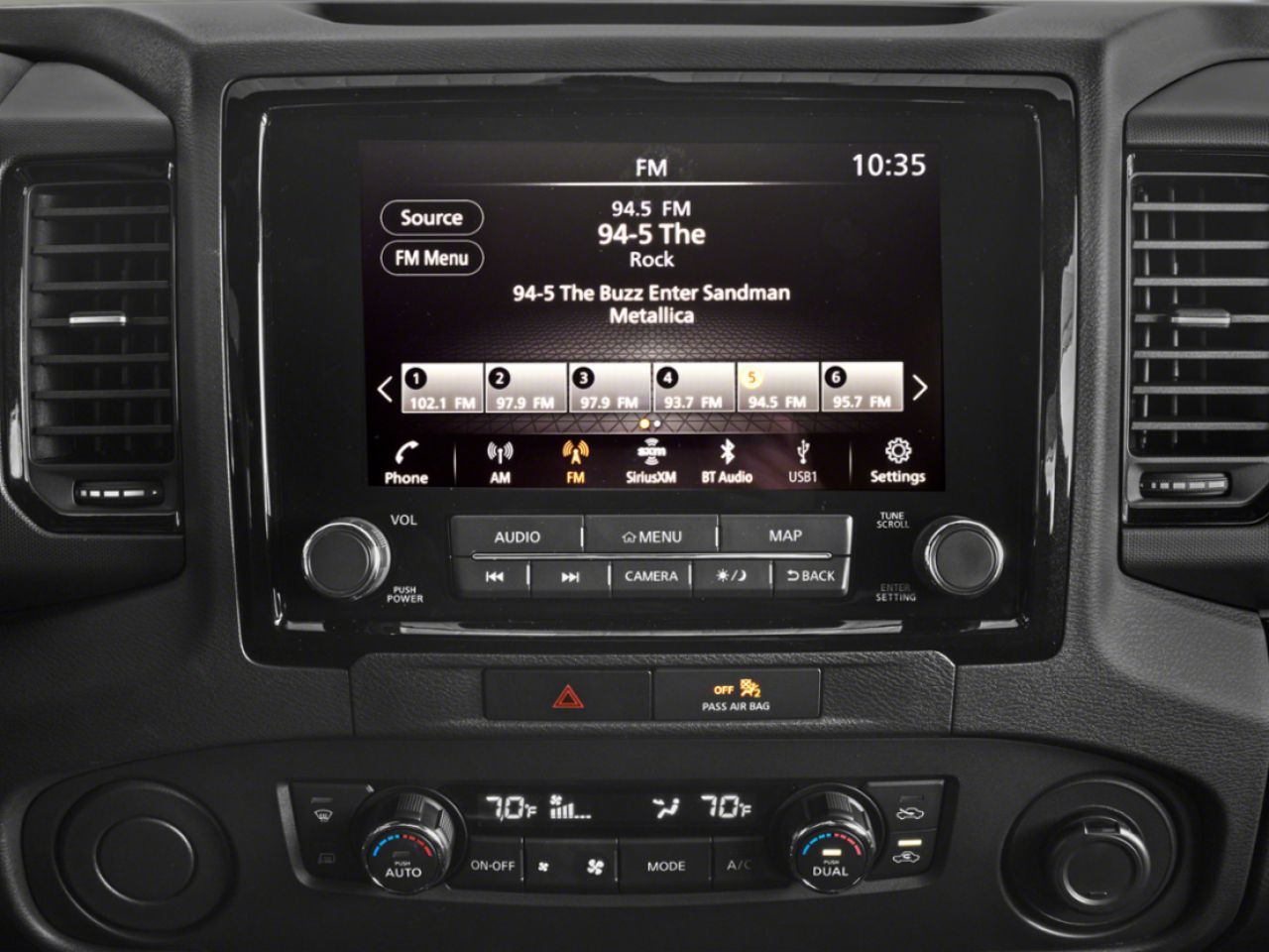 2023 Nissan Frontier Black Saint-Georges - photo #6