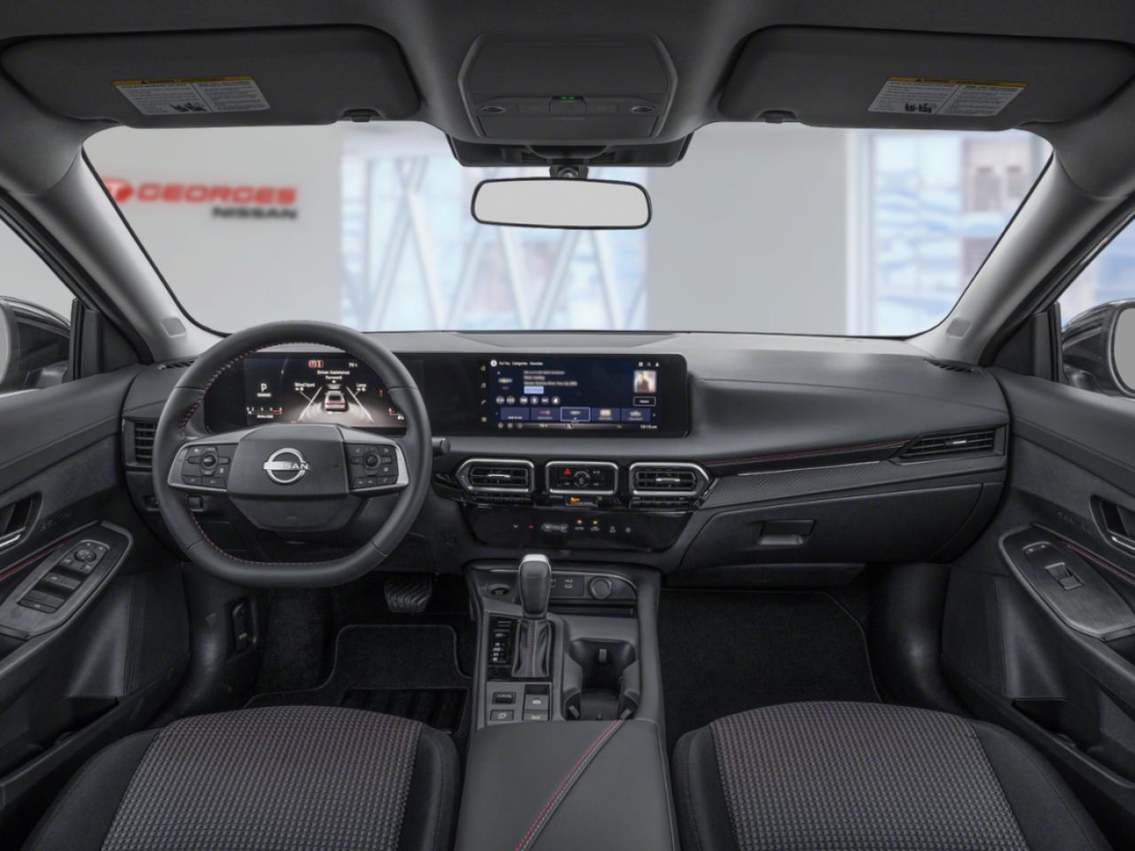 2026 NISSAN Sentra Atlantic Grey Metallicl/Super Black Saint-Georges - photo #7