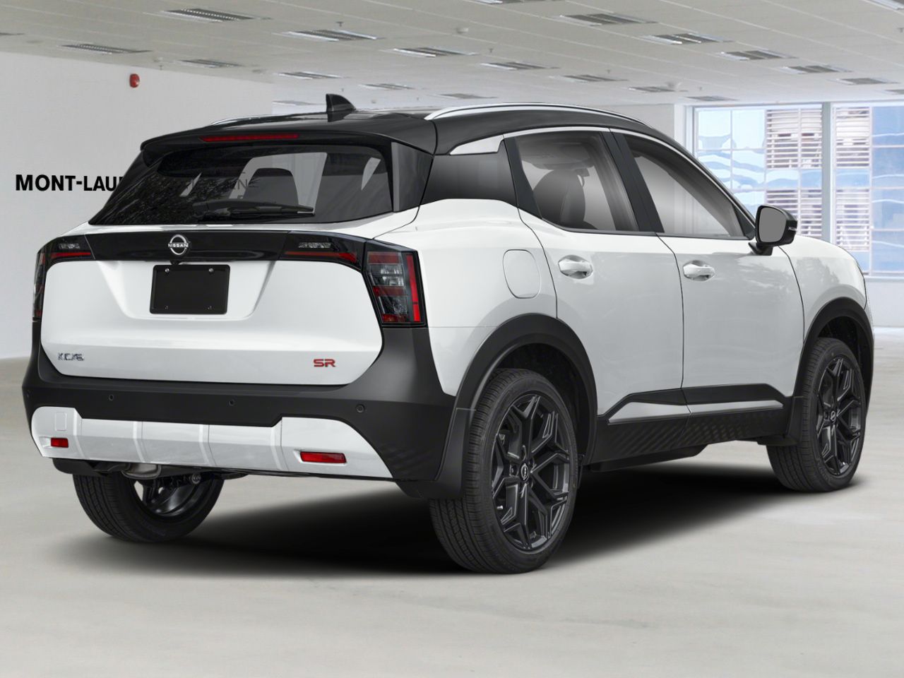 2026 NISSAN Kicks Aspen White TriCoat/Super Black Mont-Laurier - photo #2