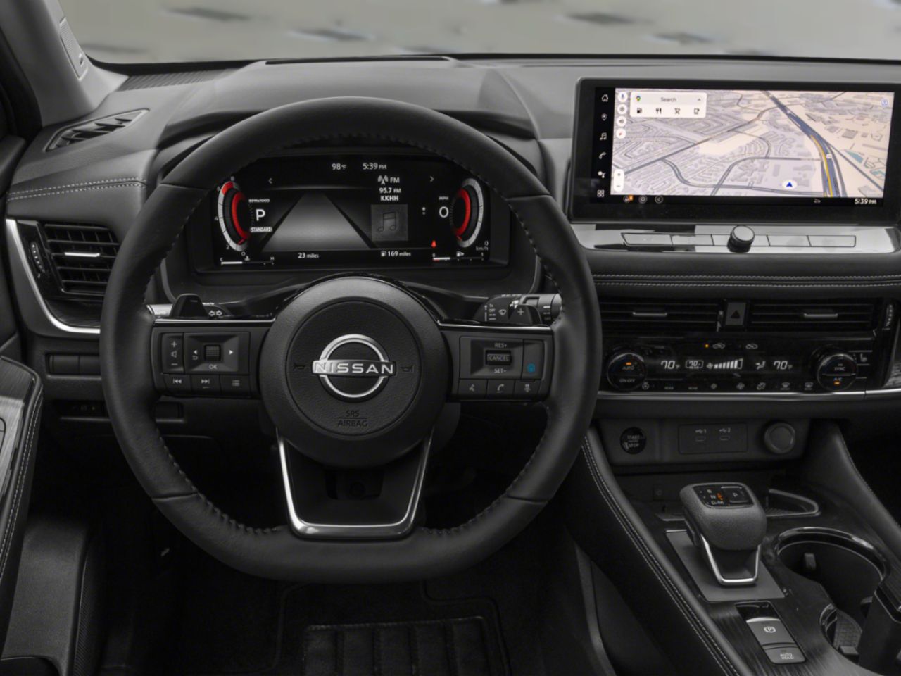 2025 NISSAN Rogue 2-Tone Boulder Grey Pearl Matane - photo #4