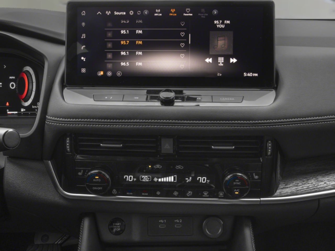 2025 NISSAN Rogue 2-Tone Boulder Grey Pearl Matane - photo #7