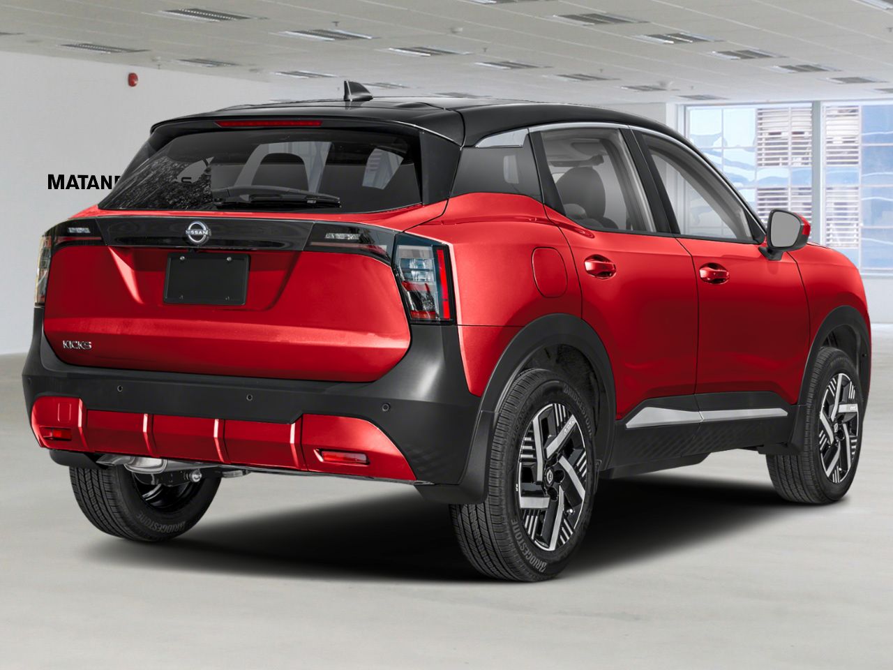 NISSAN Kicks 2026 Teinte braise écarlate/Noir intense Matane - photo #1