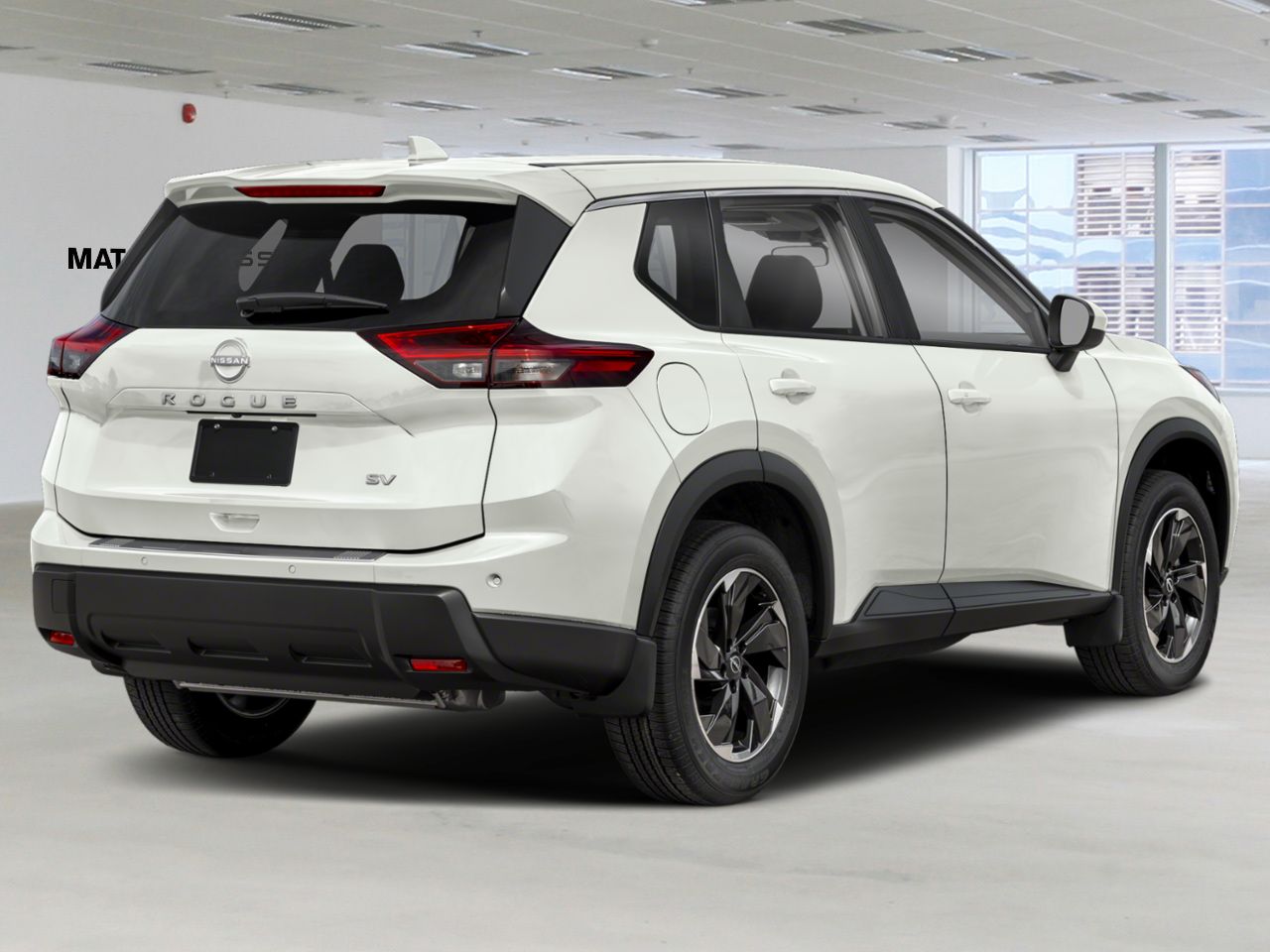 2026 NISSAN Rogue Everest White Tricoat Pearl Matane - photo #2