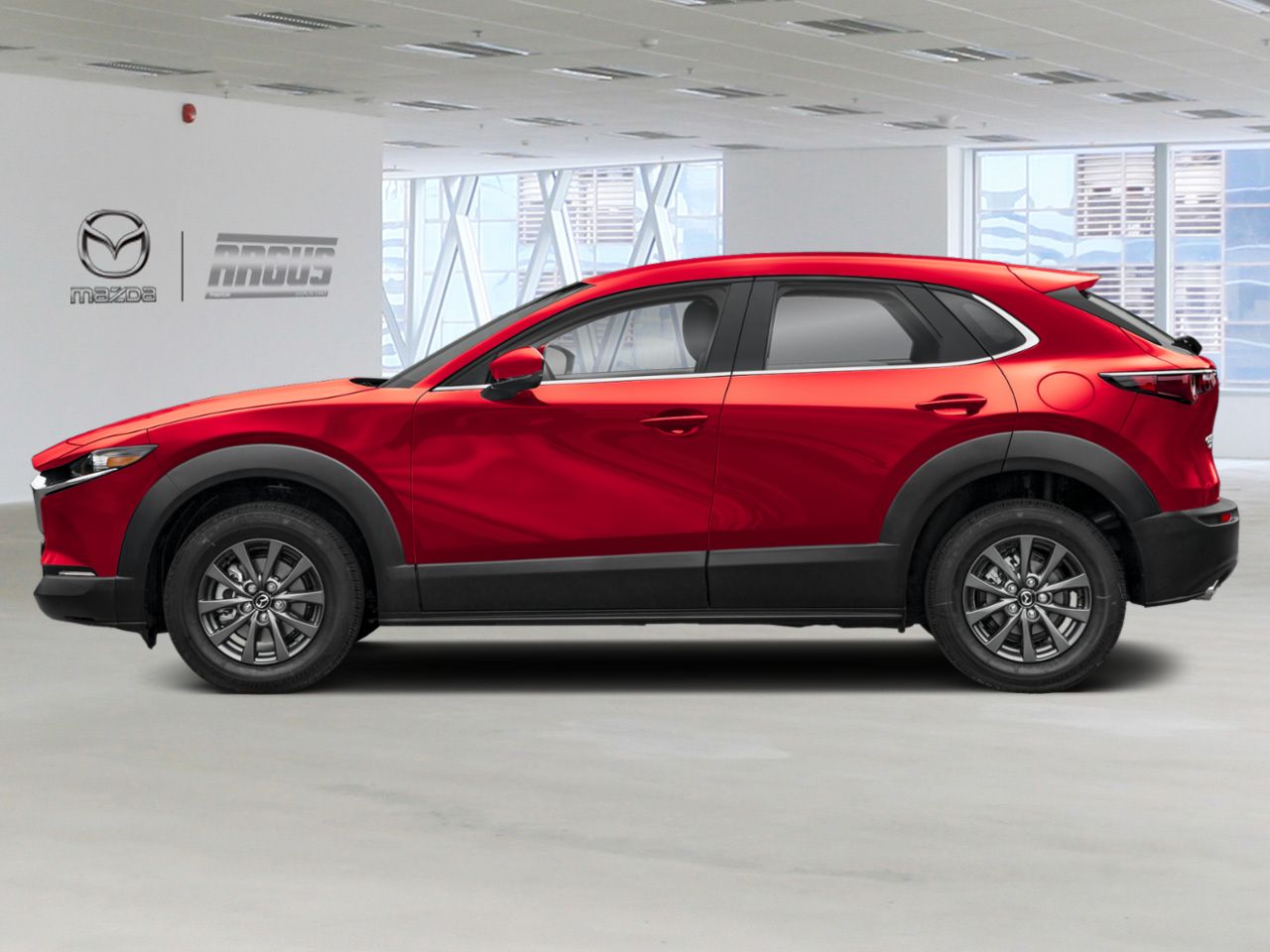 MAZDA CX-30 GX TI 2026 Rouge vibrant cristal m&eacute;tallis&eacute; Gatineau - photo #2