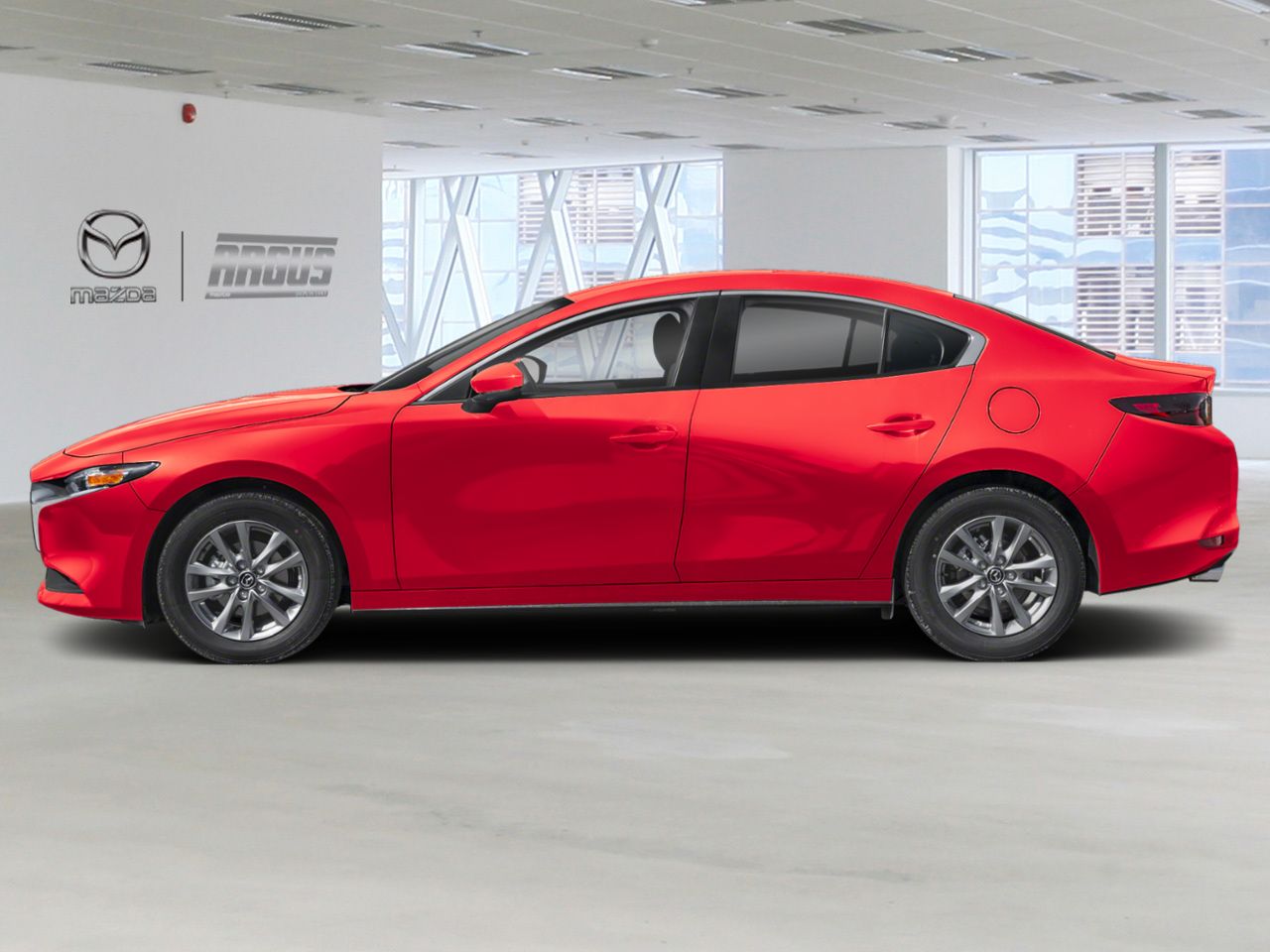 2026 MAZDA Mazda3 GX TA Soul Red Crystal Metallic Gatineau - photo #2