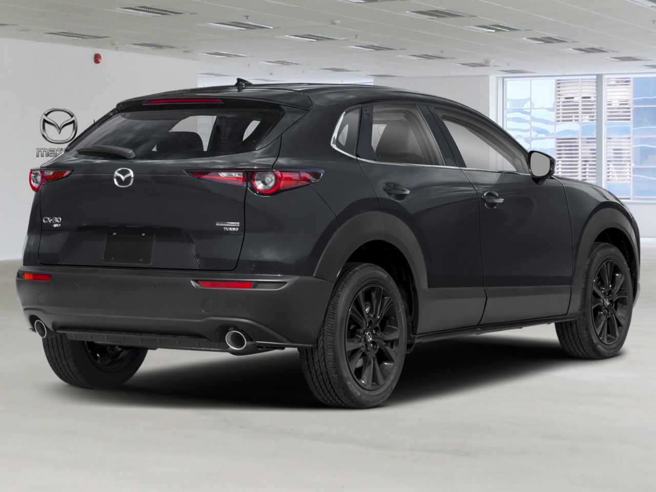 2026 MAZDA CX-30 GT TI avec moteur turbo Jet Black Mica Gatineau - photo #2